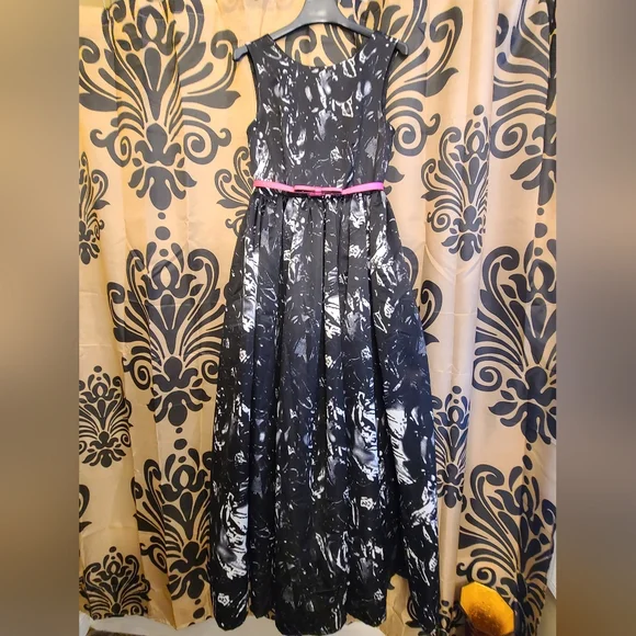 brown knee length dress Brown Cotton Linen Yoked Knee Length Shift Dress 26" / Tall (5'7" and above)